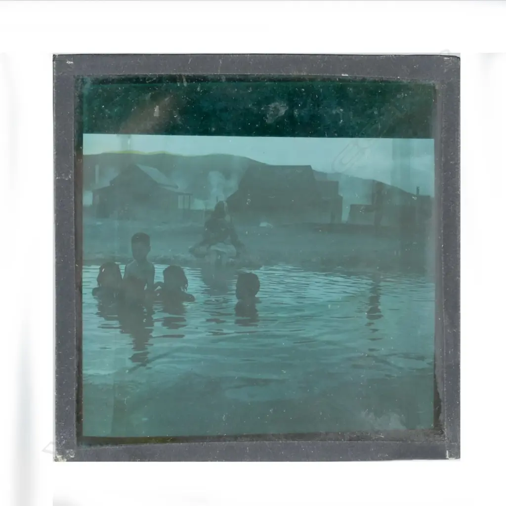 Four boxes of lantern slides Image 1++