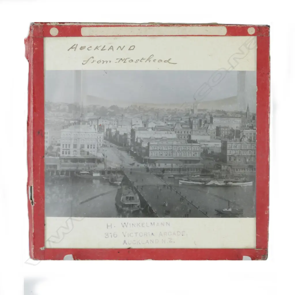 Four boxes of lantern slides Image 1++