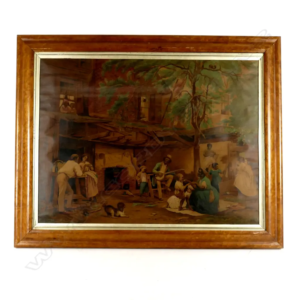 A pair of early 20thC American chromolithographs Image 1++