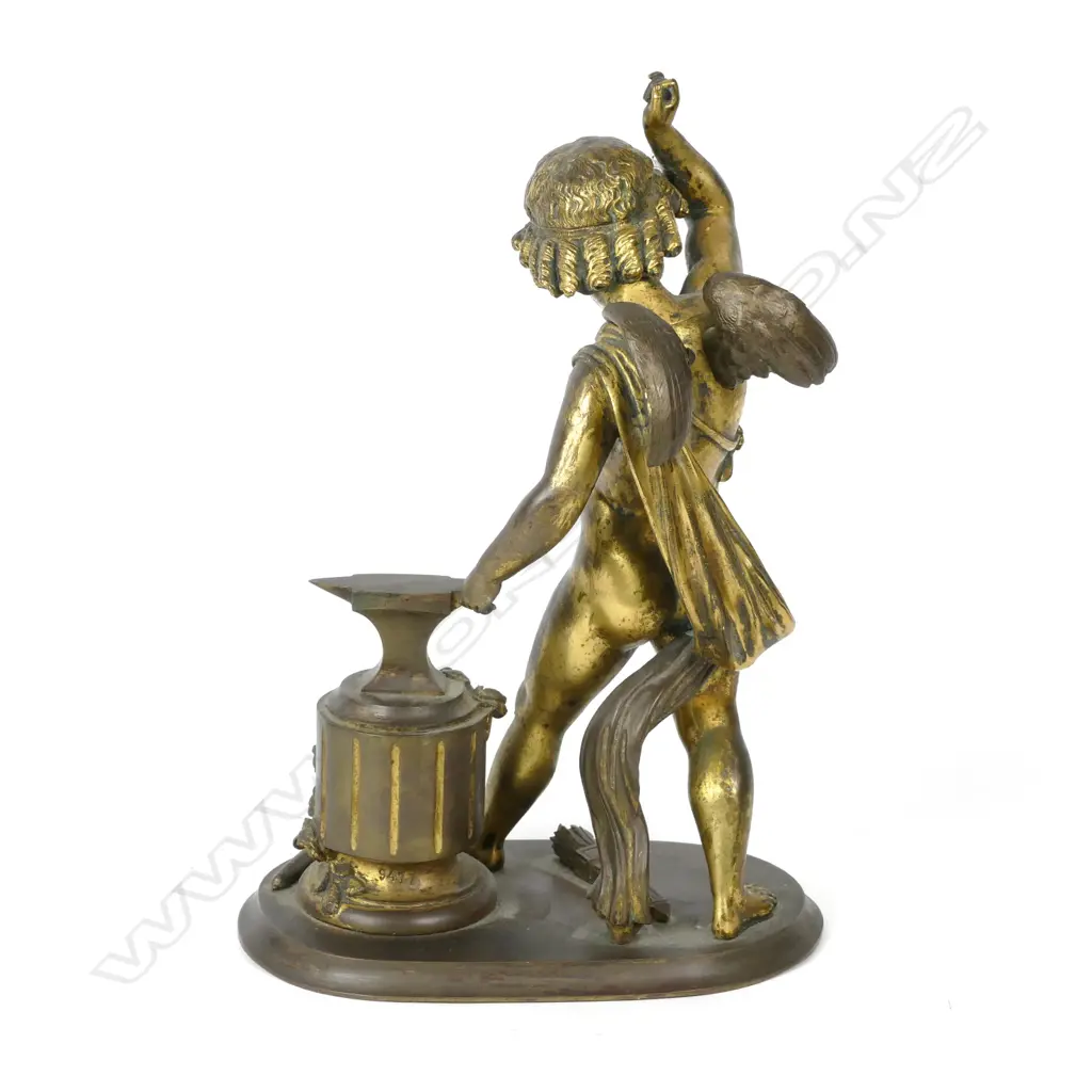 A 19thC bronze figurine Image 1++