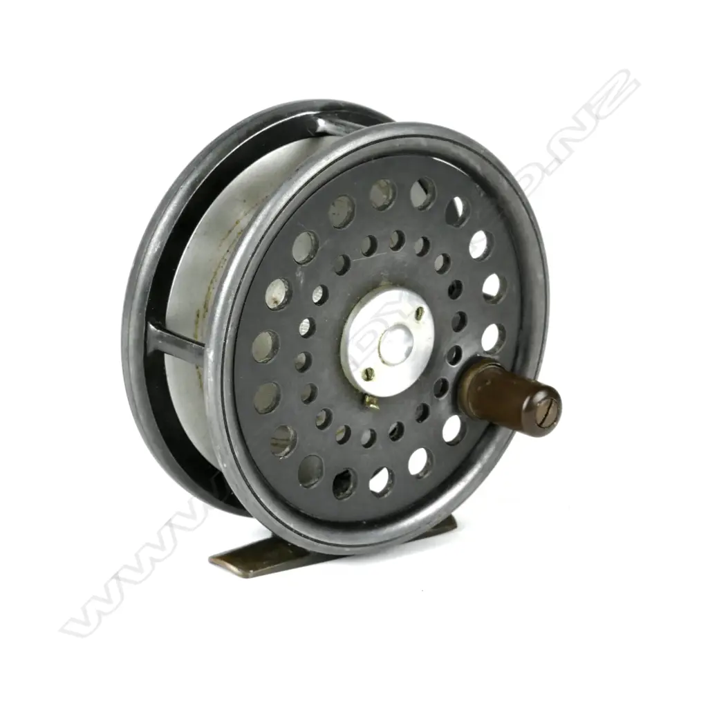 A 3¾" trout reel by J.J.S Walker Brampton & Co (Alnwick) Image 1++