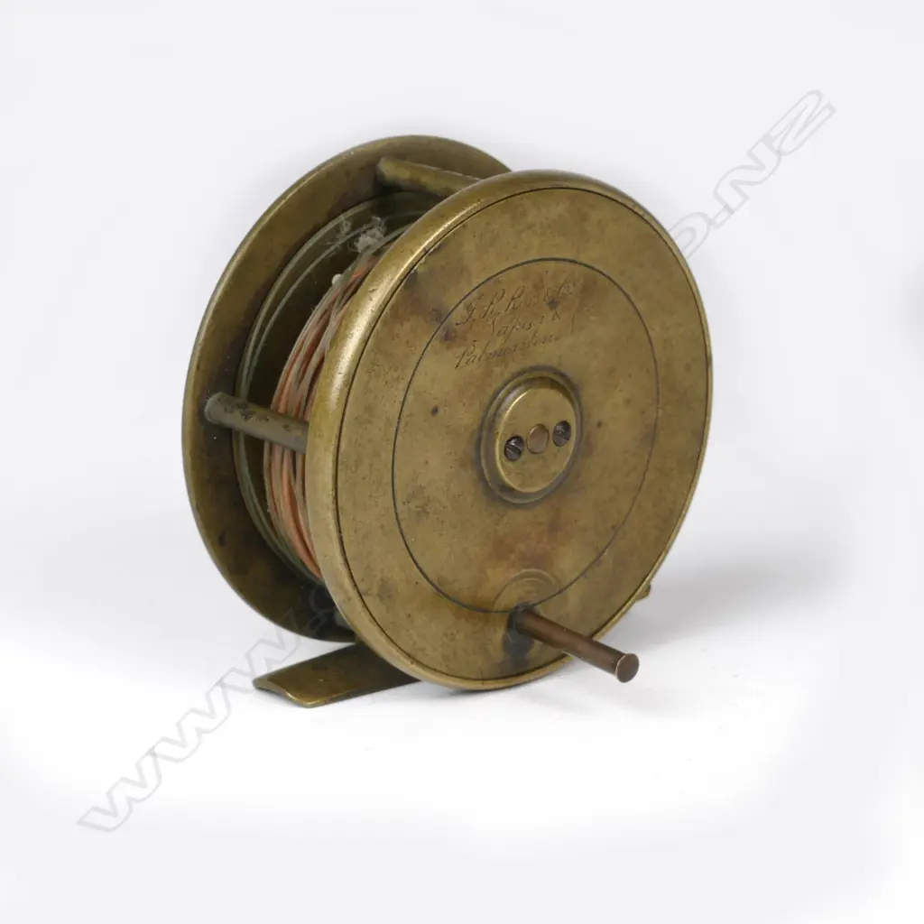 3" brass plate wind reel Image 1++