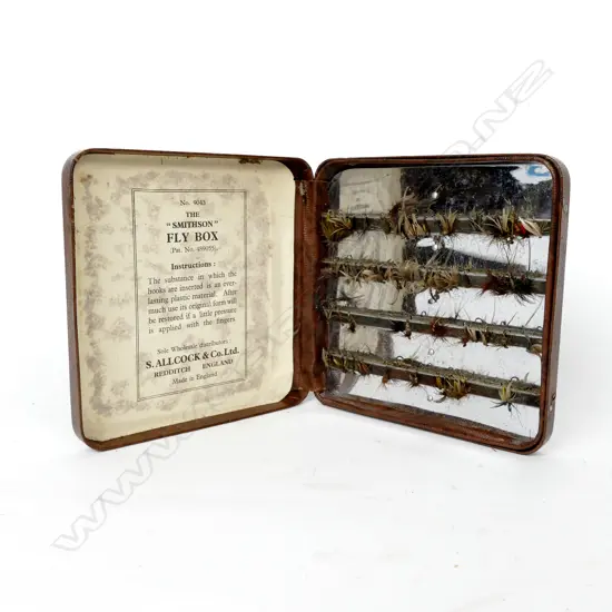 A superb Allcocks 'The Smithson' fly box