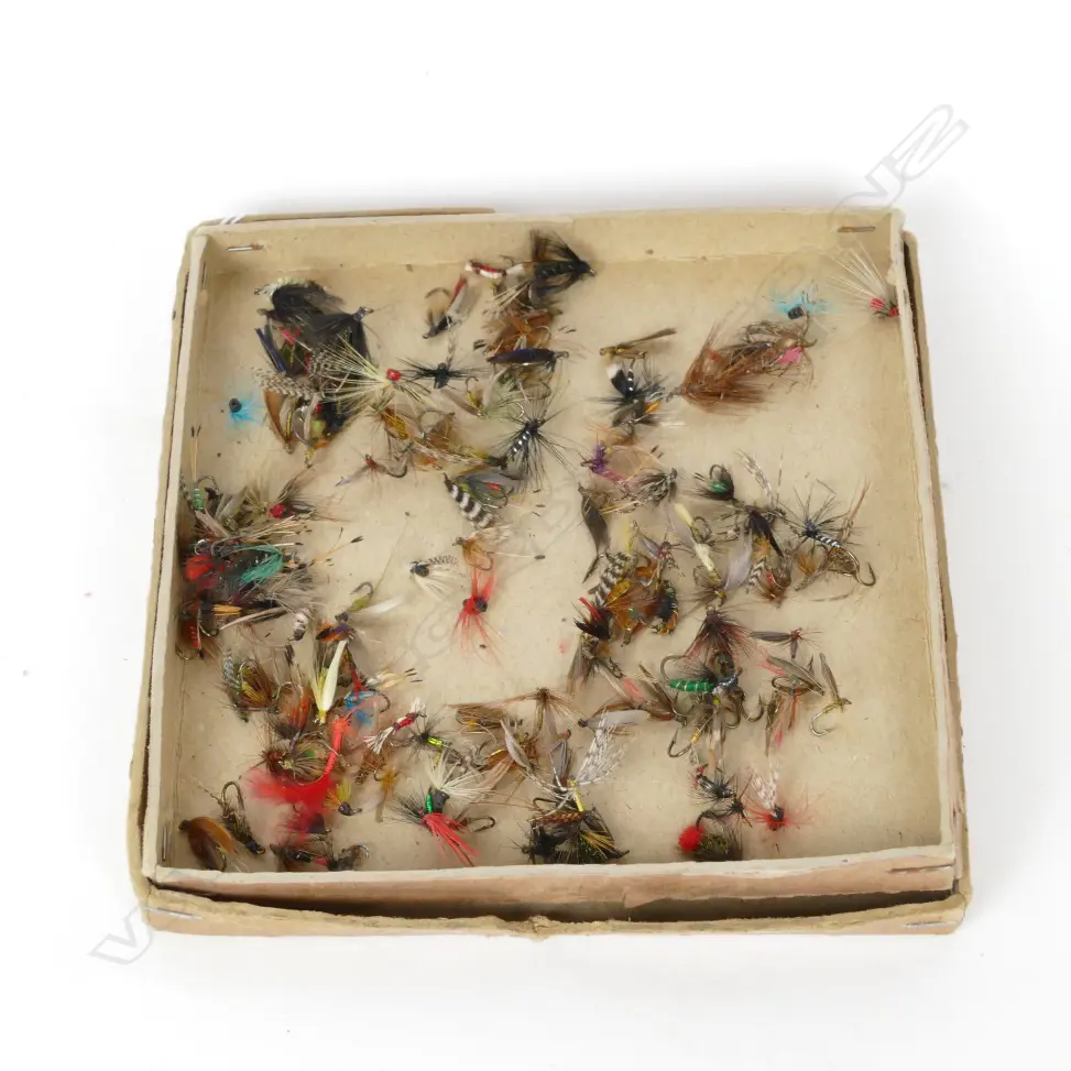 A Scottish anglers merchant's postal cardboard box Image 1++