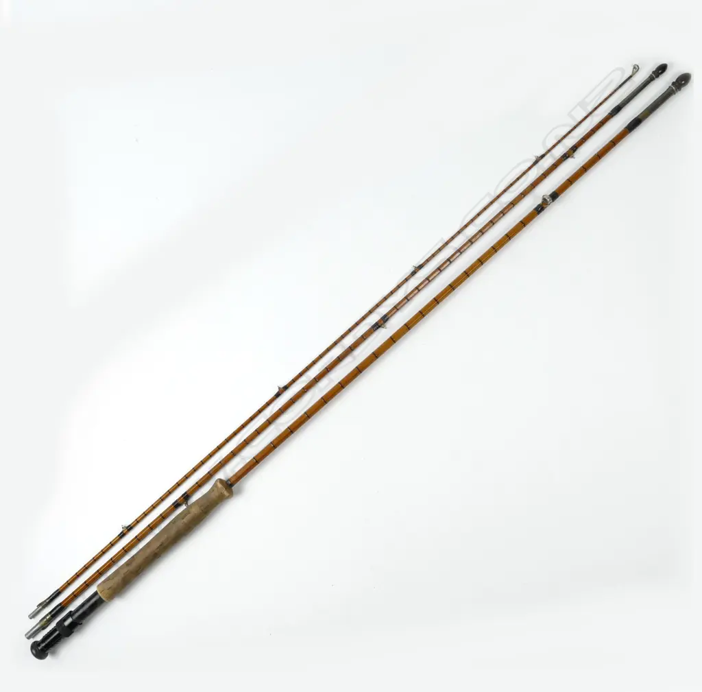 A Walker Brampton & Co 'Joe Frost Gem' split cane fly rod Image 1++