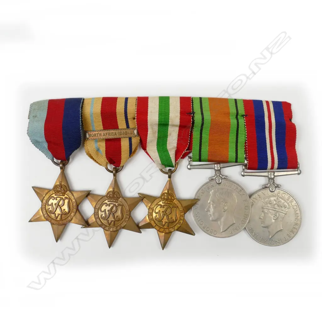 A group of WWII medals Image 1++