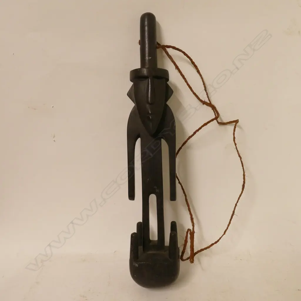 A Pacific Island hardwood food hook Image 1++