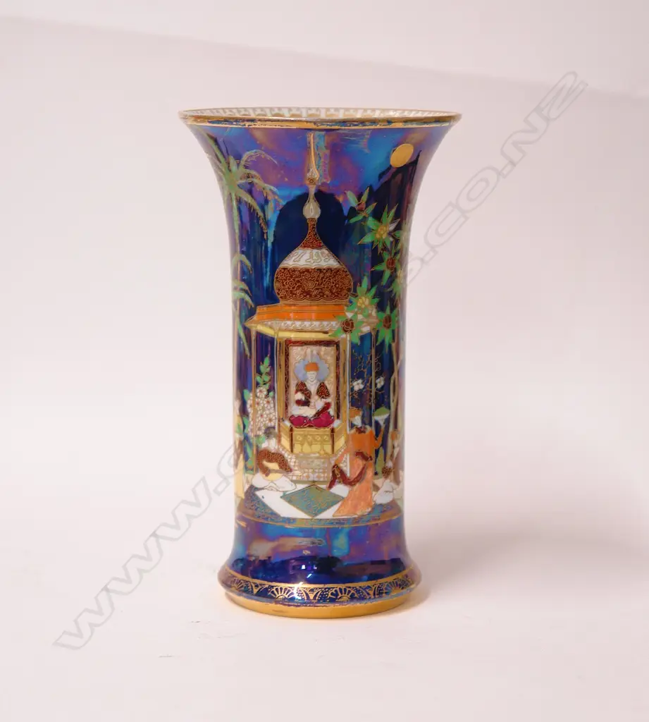 An early Carlton Ware 'Persian' lustre vase Image 1++