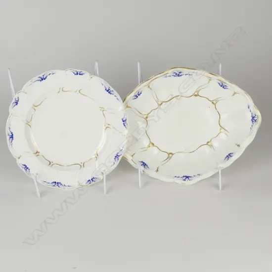 A selection of Bloor Derby china