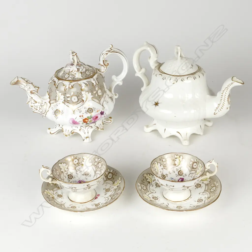 A selection of Regency china Image 1++