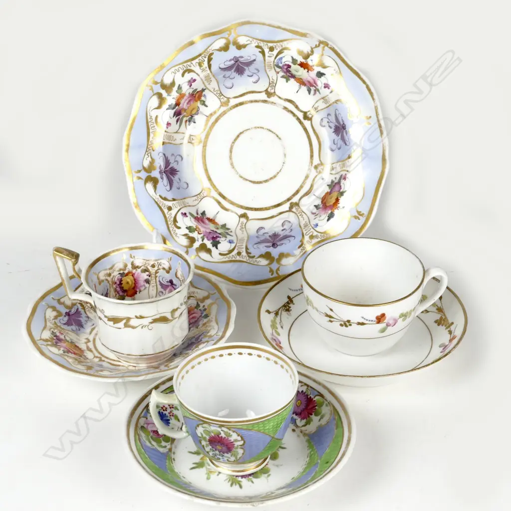Georgian and Regency cups and saucers Image 1++
