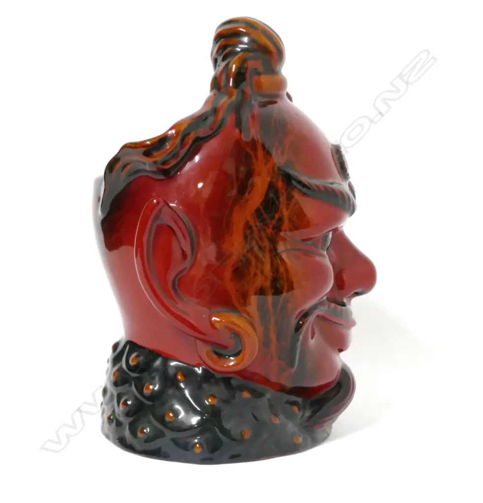 A Royal Doulton flambé character jug Image 1++