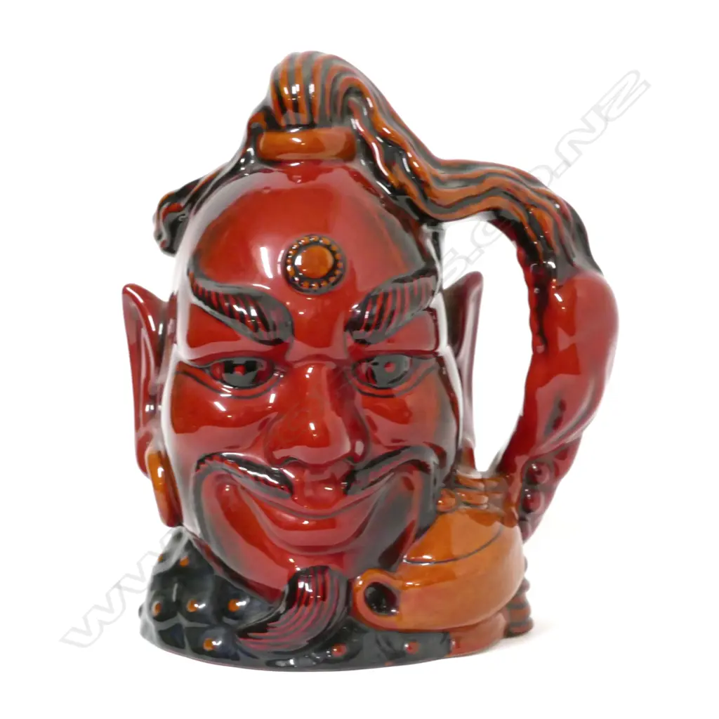 A Royal Doulton flambé character jug Image 1++