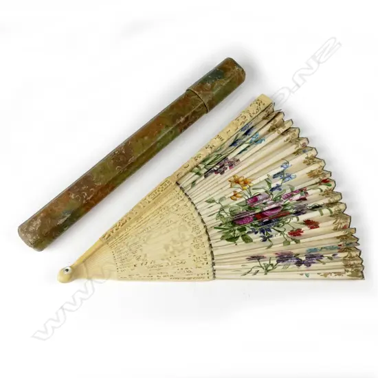 A good 19thC Chinese fan