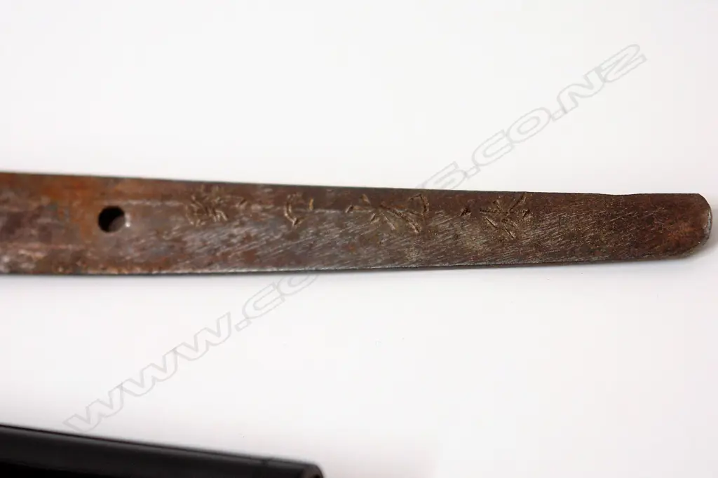 An old Japanese katana sword Image 1++