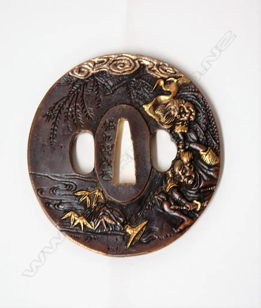 An old Japanese katana sword Image 1++