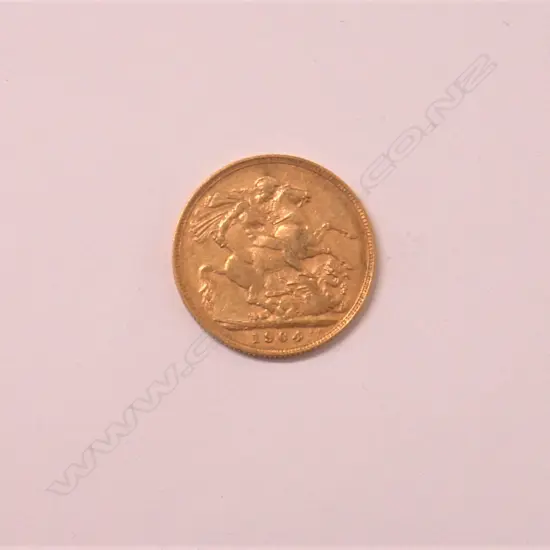 A 1904 gold full sovereign