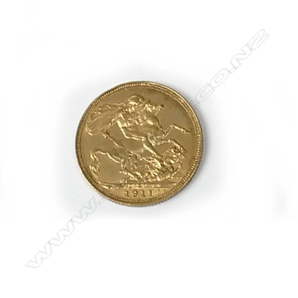 A 1911 gold full sovereign Image 1++