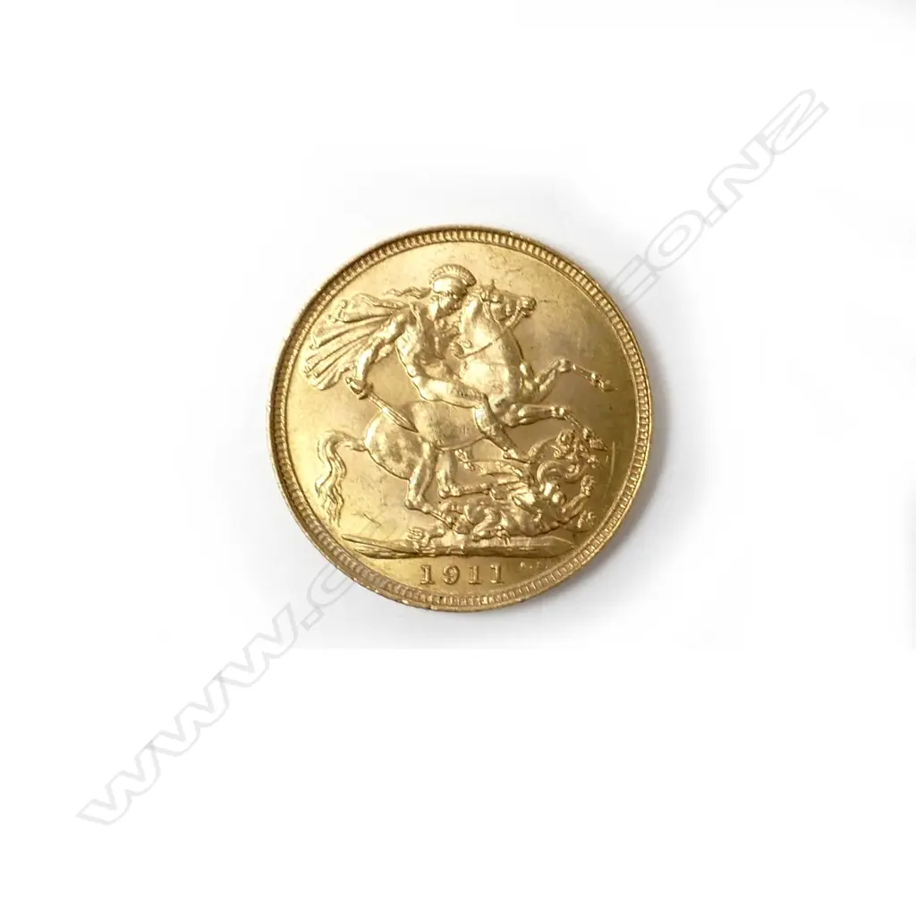 A 1911 gold full sovereign Image 1++