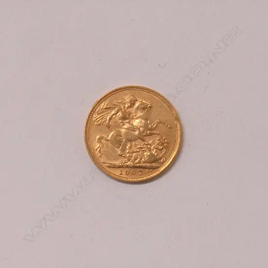 A 1907 gold full sovereign