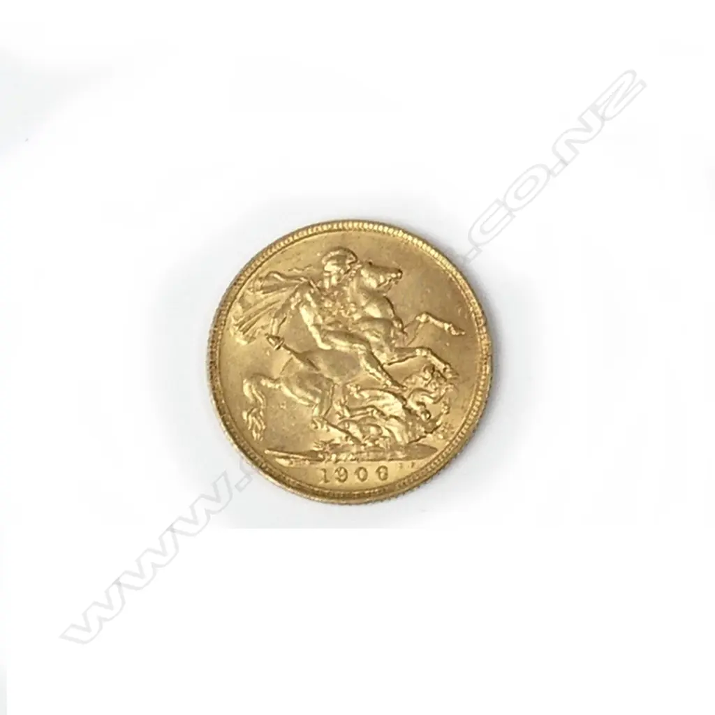 A 1906 gold full sovereign Image 1++