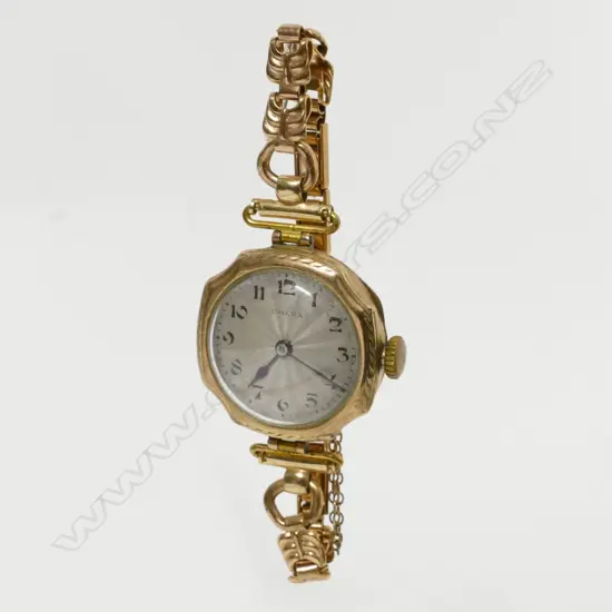A 9ct gold cased lady's Rolex wristwatch