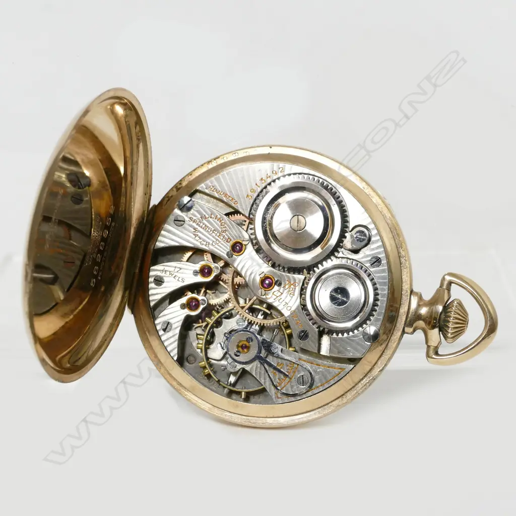 A rolled gold 'The Autocrat' pocket watch Image 1++