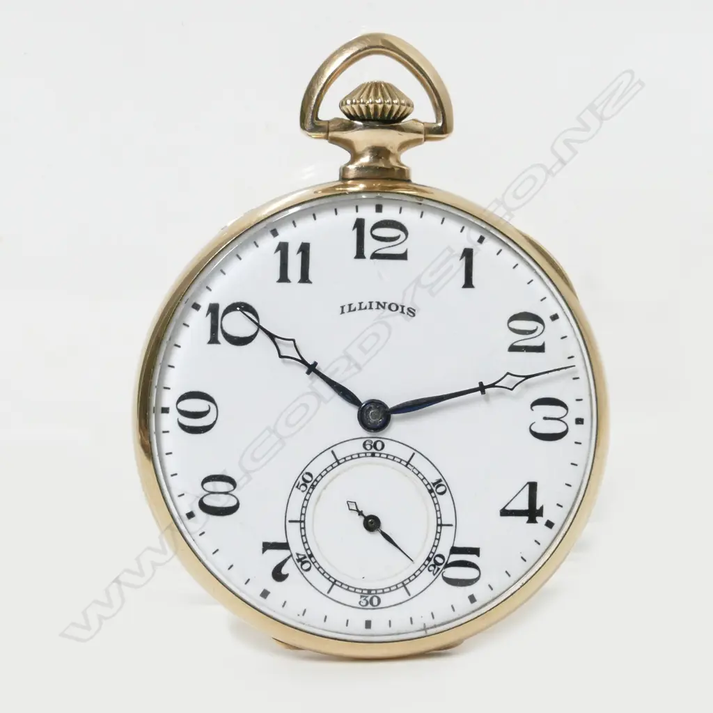 A rolled gold 'The Autocrat' pocket watch Image 1++