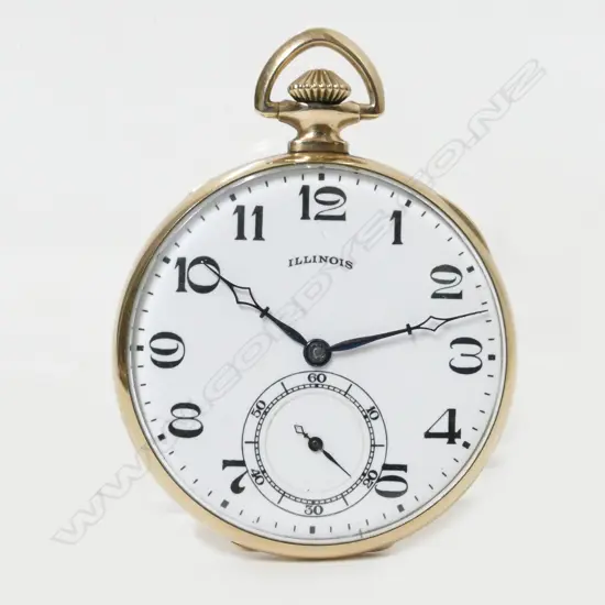 A rolled gold 'The Autocrat' pocket watch
