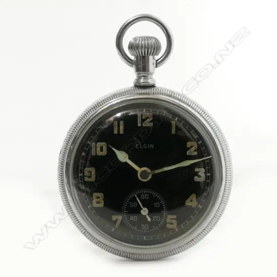 An Elgin WWI military pocket watch