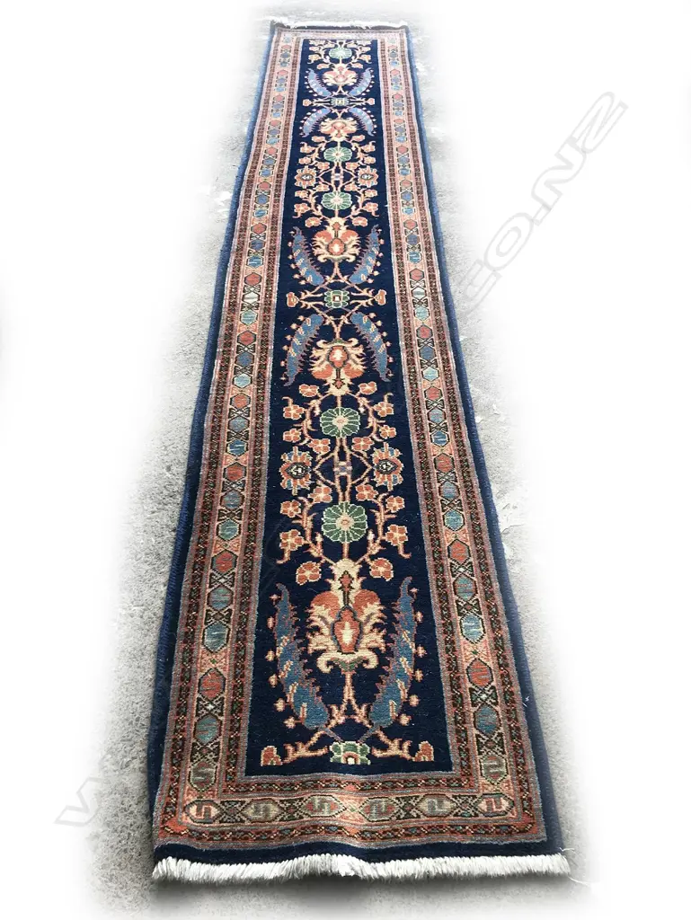 A hand knotted Persian Afshar runner Image 1++