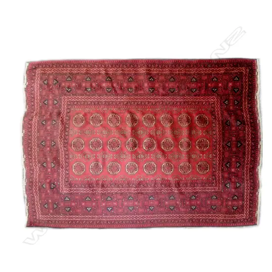 An Afghan Turkoman carpet