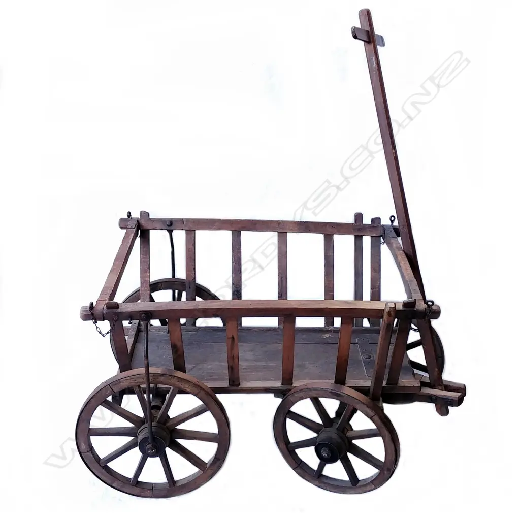 An antique European dog cart Image 1++