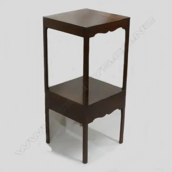A Georgian candle stand