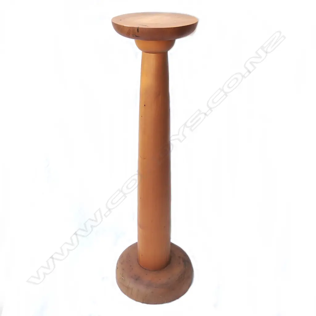 A N.Z. golden kauri plant stand Image 1++