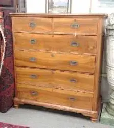 A colonial sandalwood campaign chest Image 1++