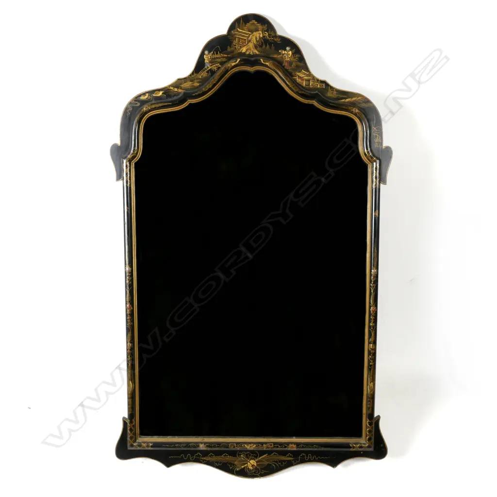 A 20thC chinoiserie framed mirror Image 1++