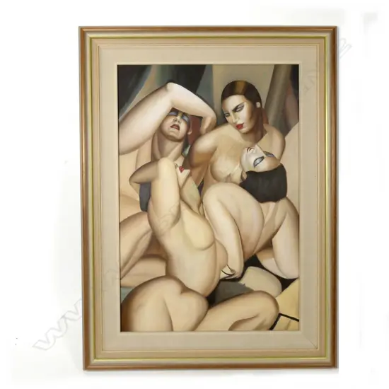 After Tamara de Lempika (Polish/USA 1898-1980)