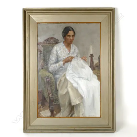 Margaret Waller (UK 1916-1997) Portrait of a Woman