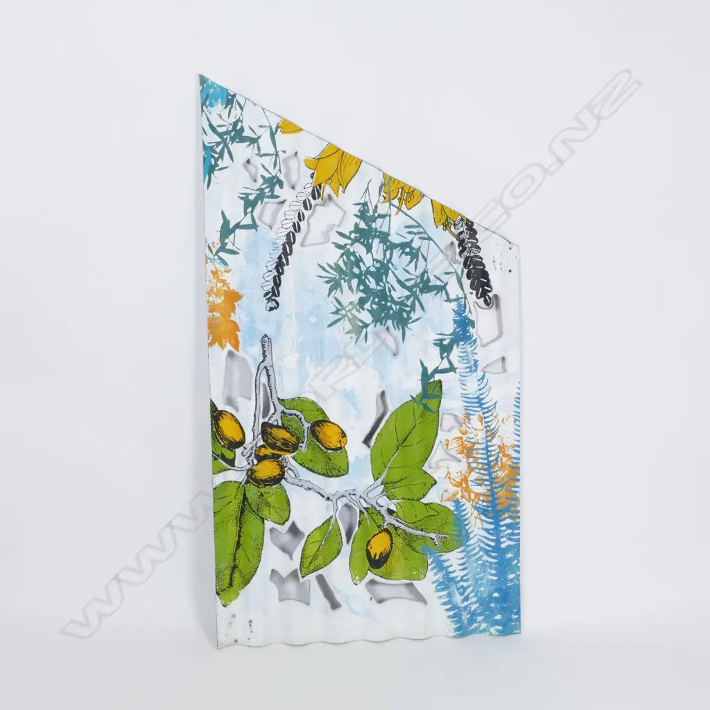 A Jeff Thomson corrugated iron artwork Image 1++