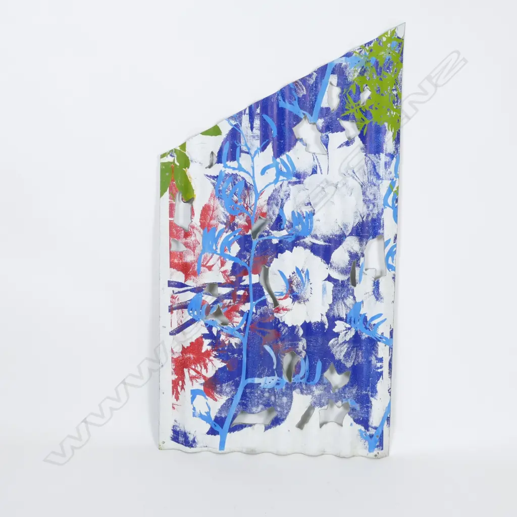 A Jeff Thomson corrugated iron artwork Image 1++