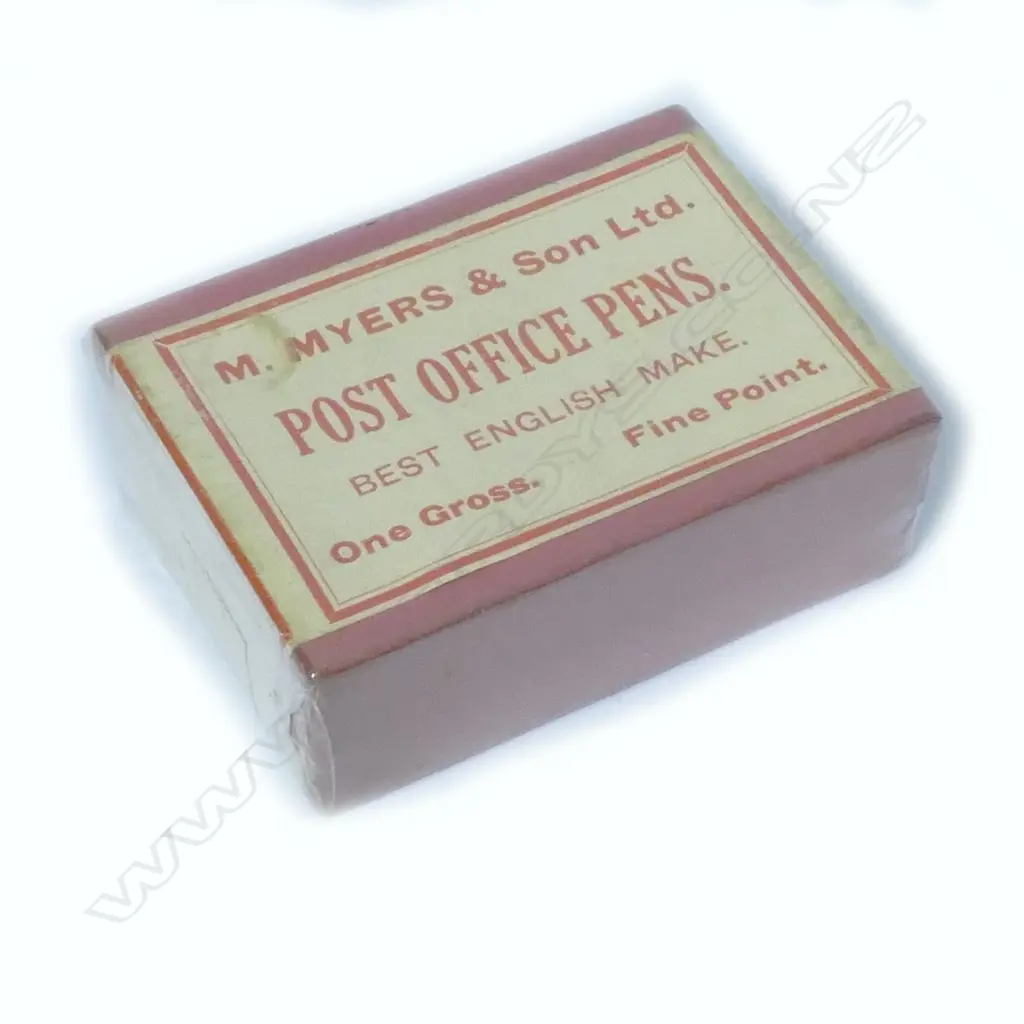 Sealed box of Myers & Sons Ltd. Post Office Pens Image 1++