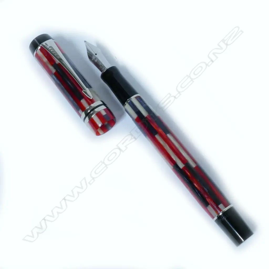 Parker Duofold 'Mosaic' special edition Intentional fountain pen Image 1++