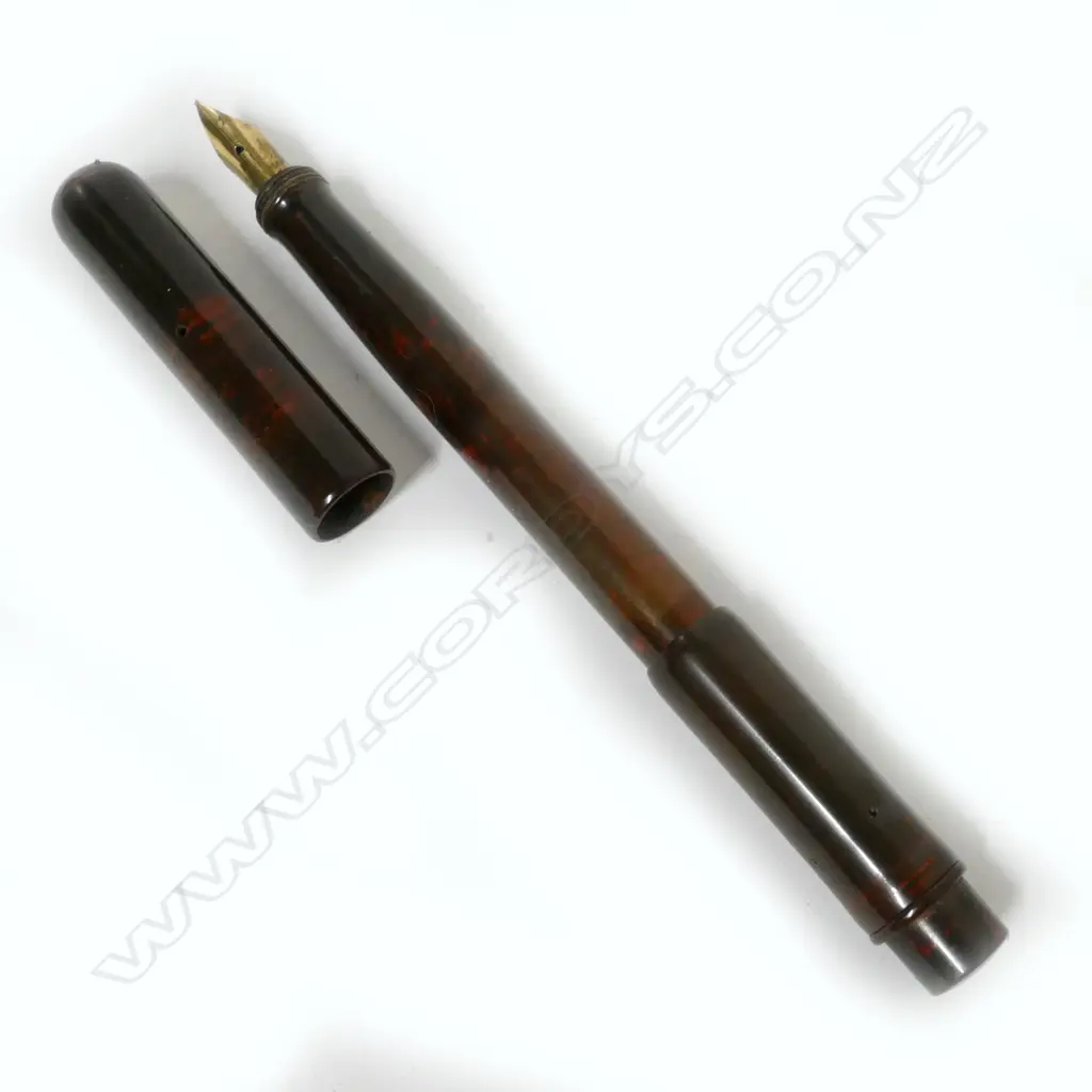 Moores non-leaking slide filler fountain pen Image 1++