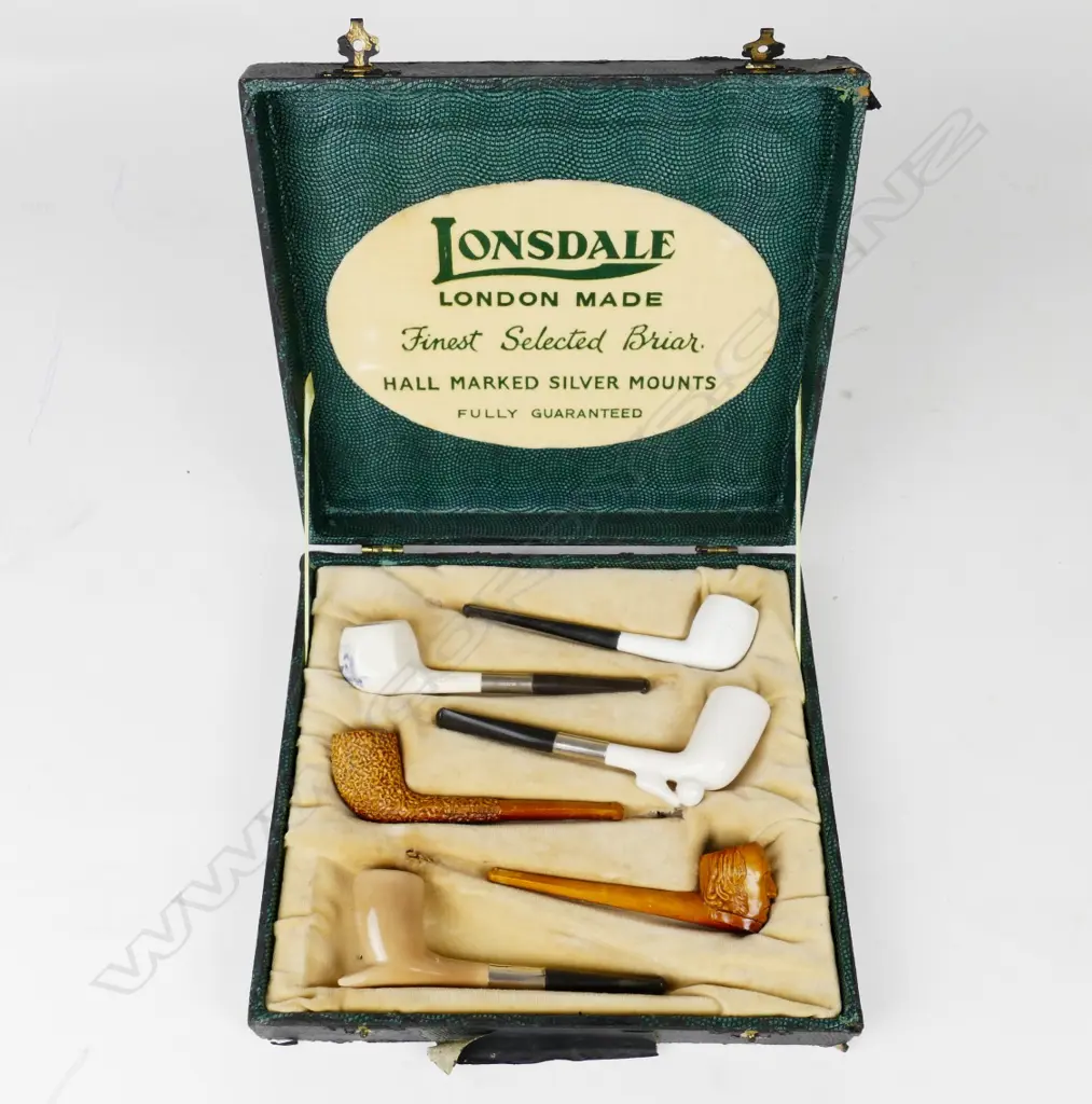 A boxed collection of pipes Image 1++