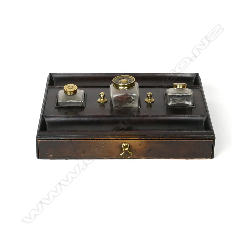 A Regency rosewood standish Image 1++