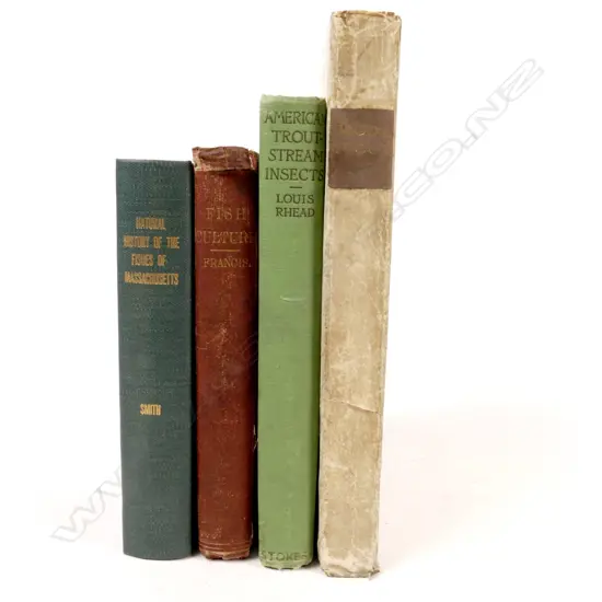 Four late 19th/early 20thC fishing books