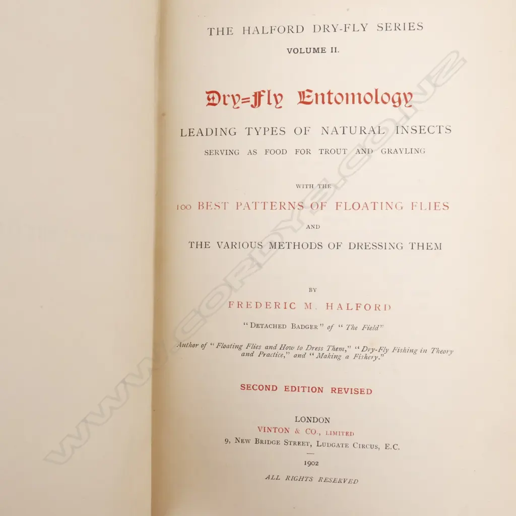 Four late 20thC fishing books by Frederic M. Halford Image 1++