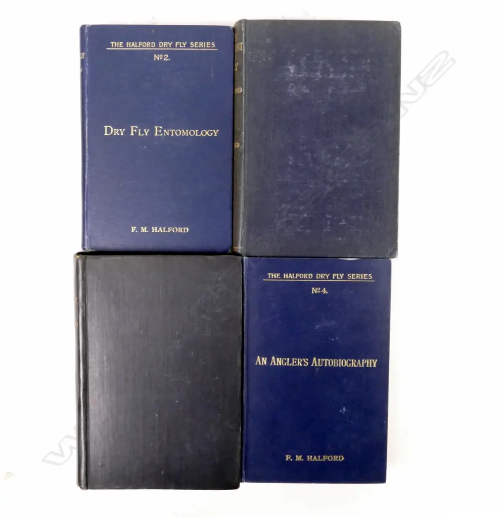 Four late 20thC fishing books by Frederic M. Halford Image 1++