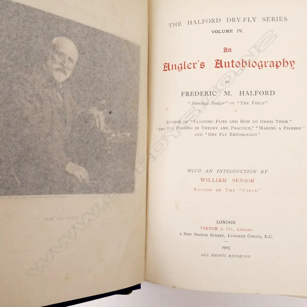 Four late 20thC fishing books by Frederic M. Halford Image 1++